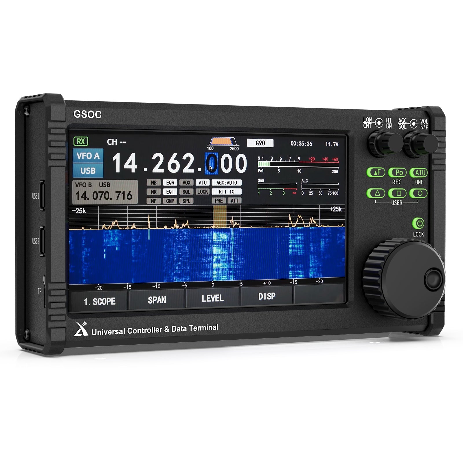 Stock Xiegu GSOC controller